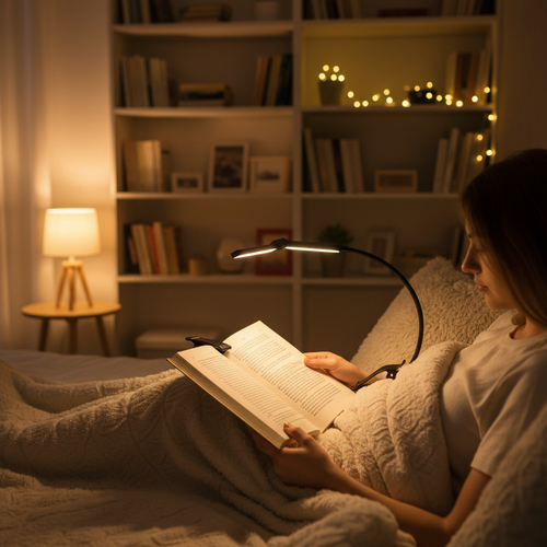 Lampe de lecture – ambiance lecture chambre